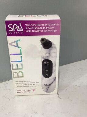 Spa Sciences BELLA Microdermabrasion Device - White Marble